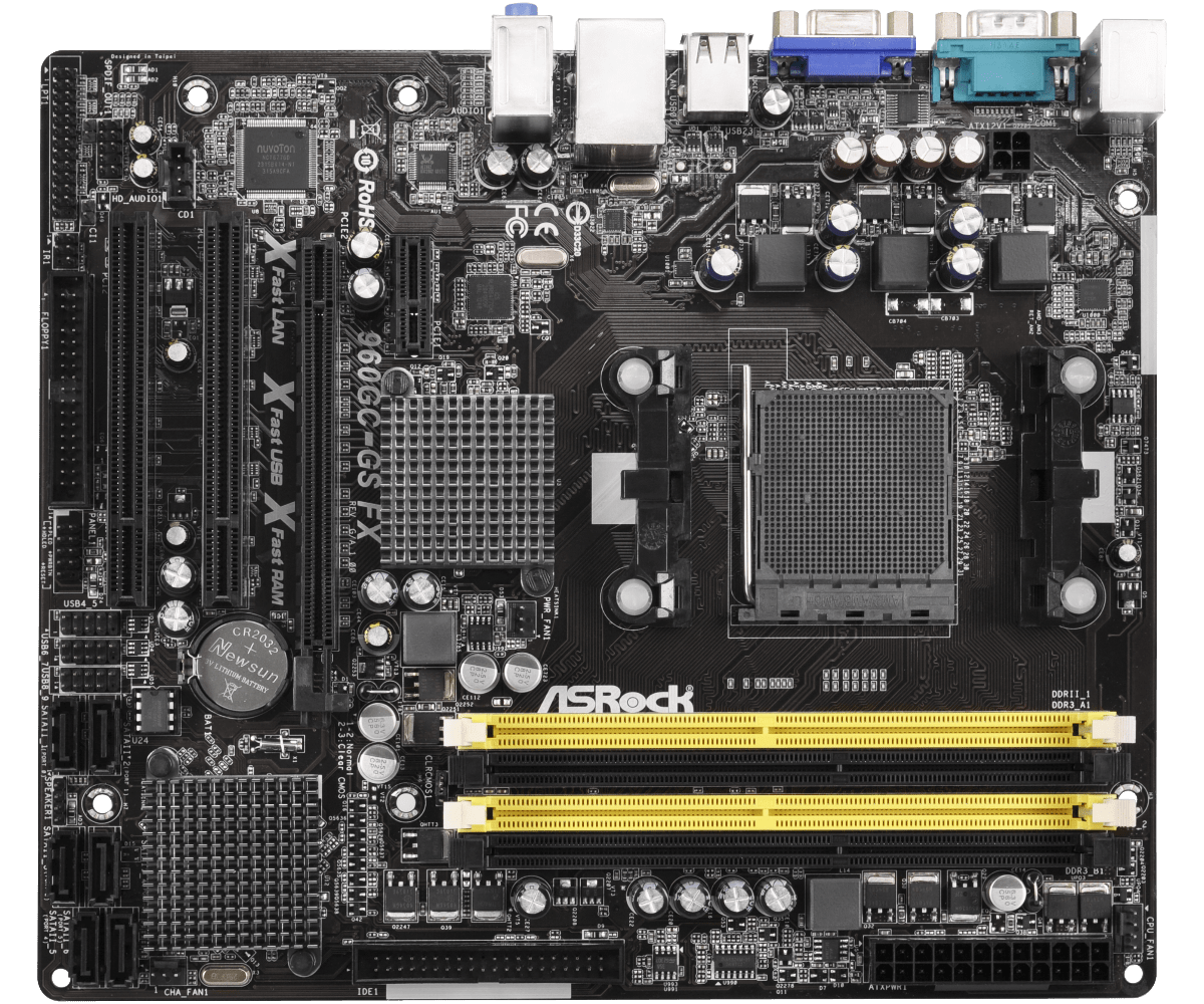 Asrock 960gc gs fx обзор